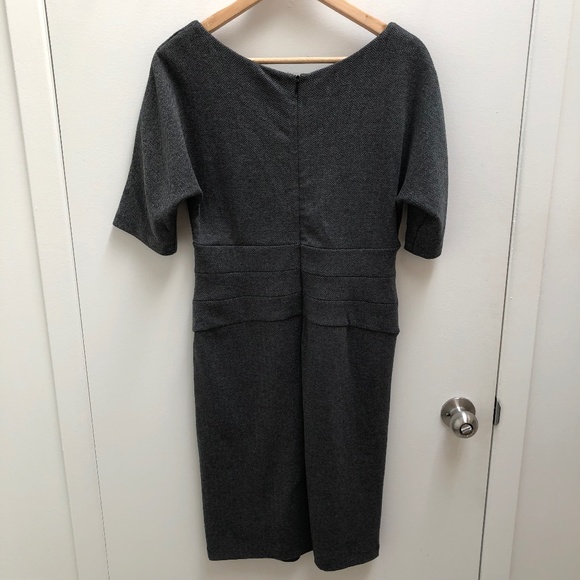 Banana Republic Dress - Subtle Herringbone pattern - blue/grey 10 - Picture 4 of 9